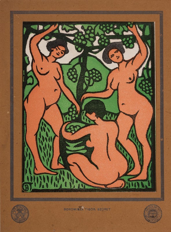 BOROMISZA Tibor (1880-1960) - Harvesting (from Művészház Portofolio, 1911)