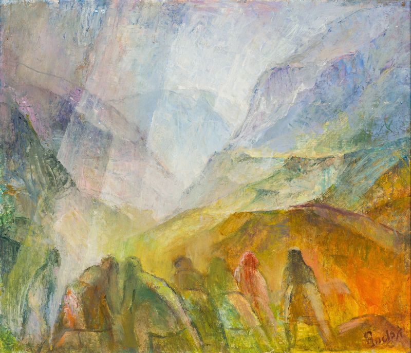 BODOSI Dániel (1913-2006) - Women in the Fields