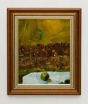 KÁKONYI Csilla (1940) - Still Life with Green Apple, 1988