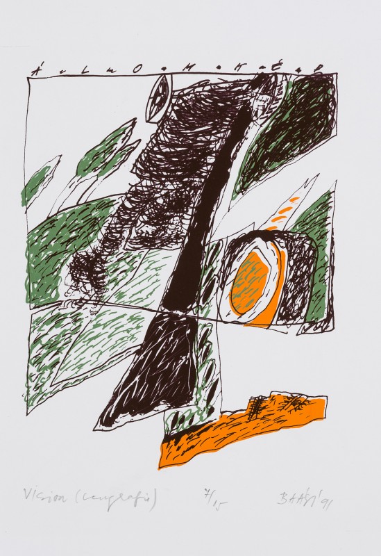 BAÁSZ Imre (1941-1991) - Vision II, 1991