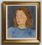 SZOLNAY Sándor (1893-1950) - Portrait of a woman (Widder Erzsébet?), 1933