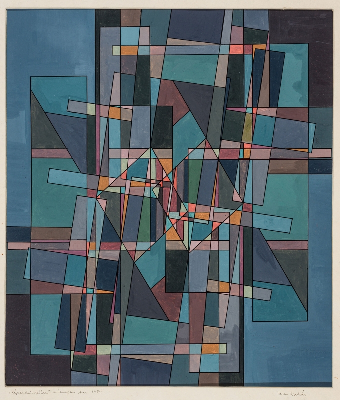 HEIM András (1946-2020) - Architecture-image, 1984