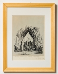 CS. ERDŐS Tibor (1914-2015) - Reformed Church on Kogălniceanu Street, 1986