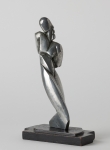Radu PUȘCARIU (1906-1978) - Art deco nude with braided hair, cca. 1933