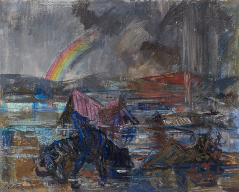 ANDRÁSY Zoltán (1910-2006) - The Rainbow, 1975