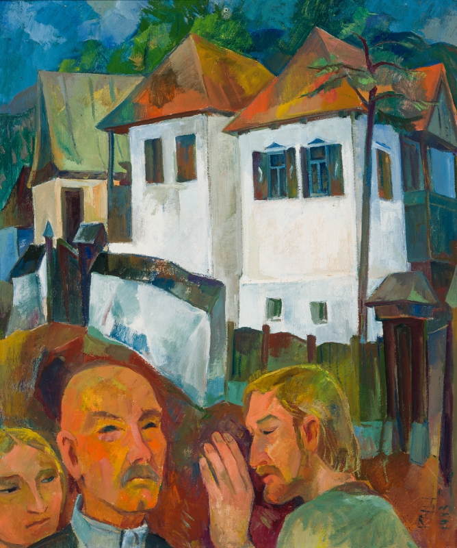 PÁLL Lajos (1938-2012) - The blind man, 1983