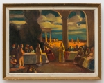 MIKLÓSSY Gábor (1912-1998) - Biblical scene, 1990