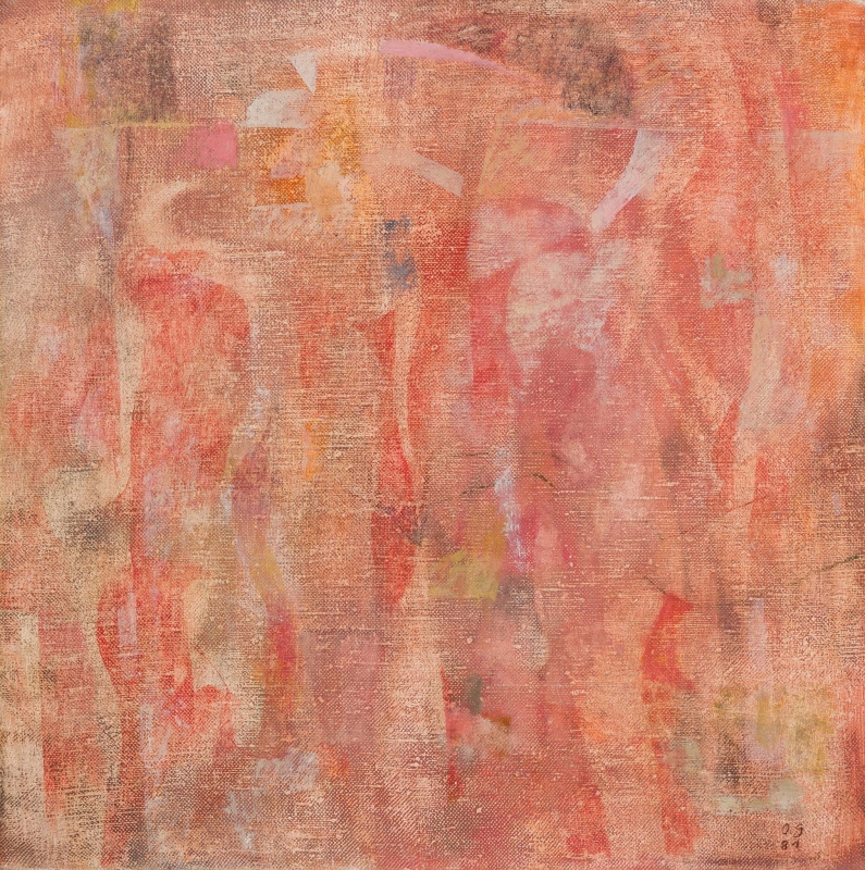 Octav GRIGORESCU (1933-1987) - Group of figures, 1981