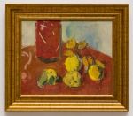 Aurel CIUPE (1900-1988) - Quince and Red Bottle, 1976