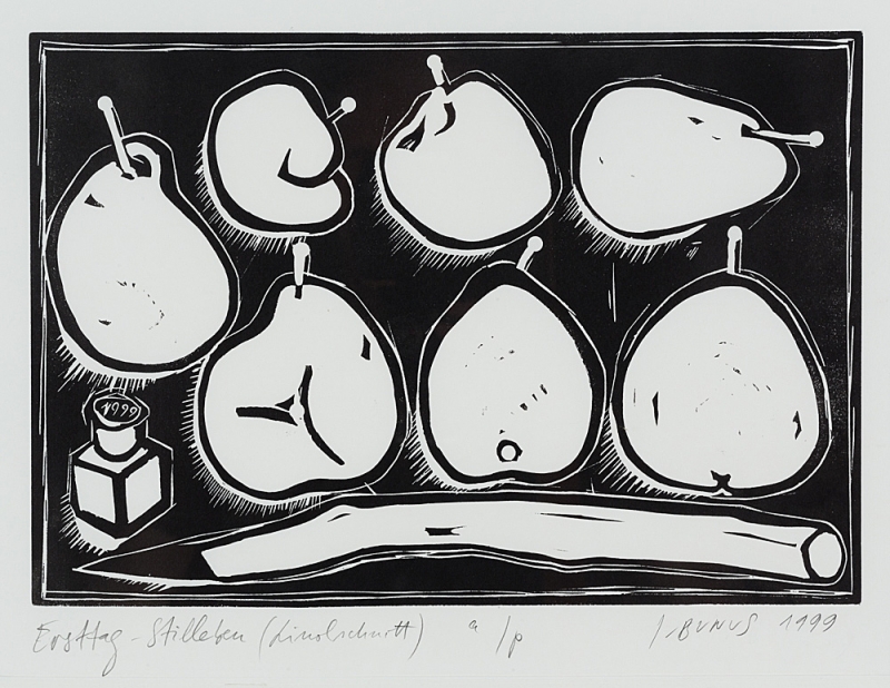 Ioan BUNUȘ (1952) - Ersttag Stillleben, 1999