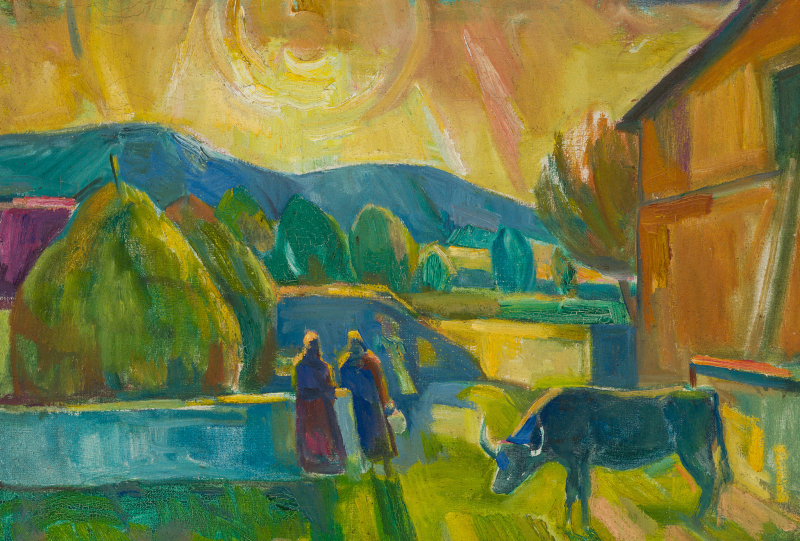 MIKLÓSSY Gábor (1912-1998) - In sunset