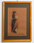 KEDEI Zoltán (1929-2020) - Girl from Izvorul Crișului, 2012