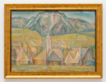 Alexandru ȘAINELIC (1929-2005) - Mountain landscape, 1978