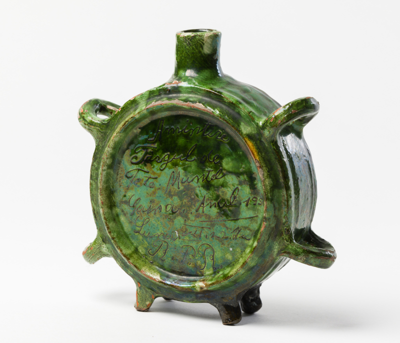 Flask, Transylvania, 1956, Mount Găina Girl Fair