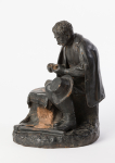 VASS Áron (1891-1979) - Szekler at lunch, 1937