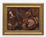 TIBOR Ernő (1885-1945) - At market