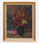 DÓCZY BERDE Amál (1886-1976) - Still life with flowers, 1965