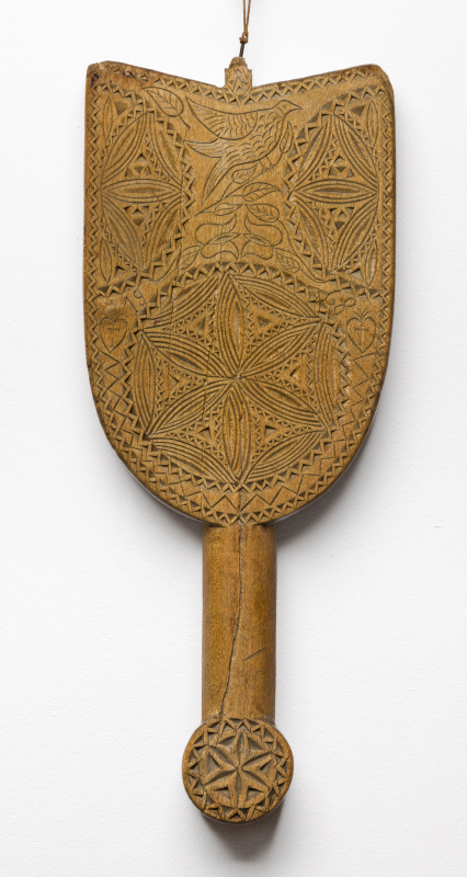 Battledore (laundry-pounding paddle), Lunca de Jos, 1968, Mihók Géza