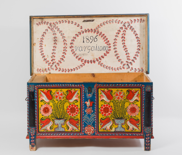Hope chest, Huedin, 1896