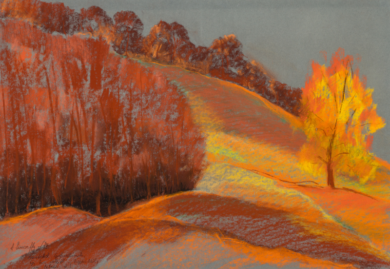 VINCZEFFY László (1946) - Autumn landscape, 1987
