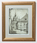 VASS Tamás (1942-1988) - Sighișoara, the city gate 1984