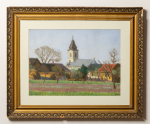 TÓTH István (1892-1964) - Church from Seini, 1947