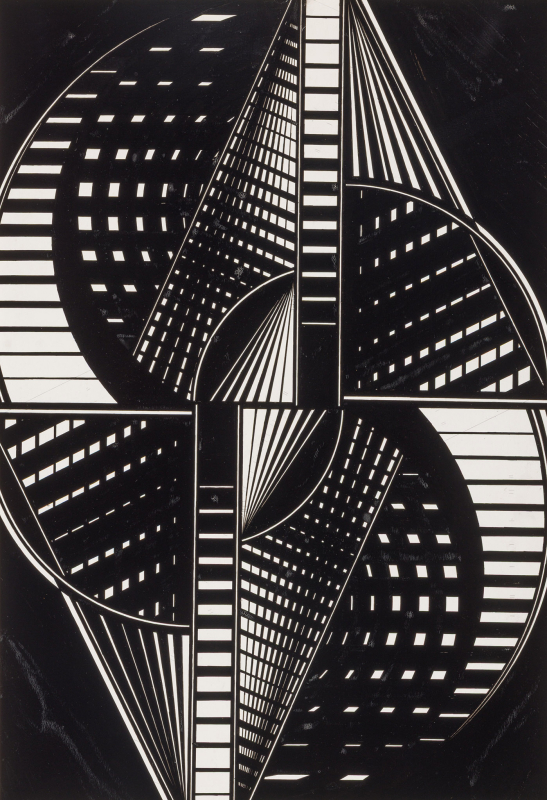 HEIM András (1946-2020) - Arhitectură-imagine no. 20, 1987