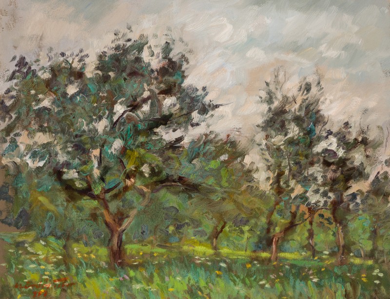 CS. ERDŐS Tibor (1914-2015) - Orchard, 1957