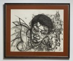 BITAY Zoltán (1931-2021) - Woman in front of Stephen's Tower, 1972